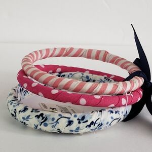 3 Piece Fabric Bracelet Set!